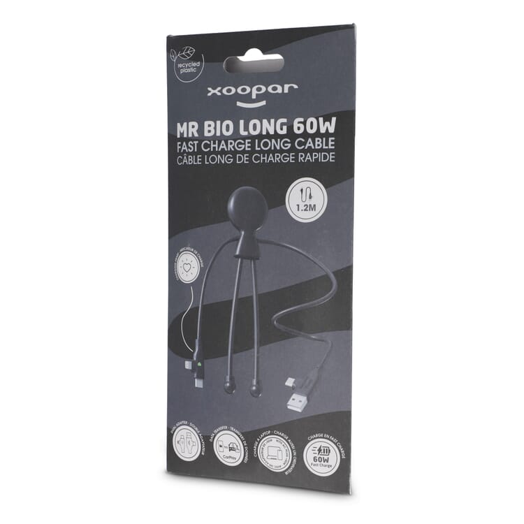 Xoopar Mr. Bio Lang 60 W PD Multi-Ladekabel 1.2 Meter