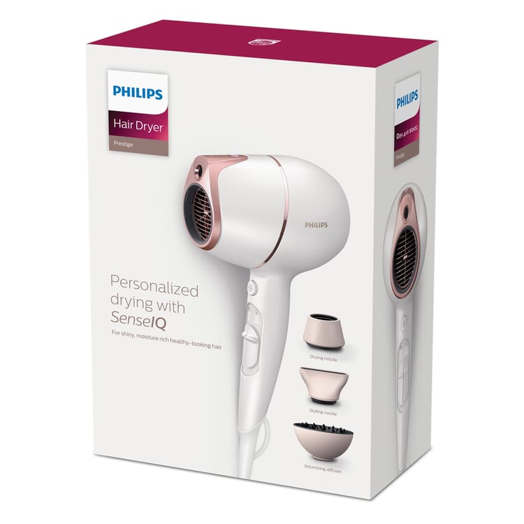 BHD628|Philips SenseIQ Haartrockner mit Diffusor