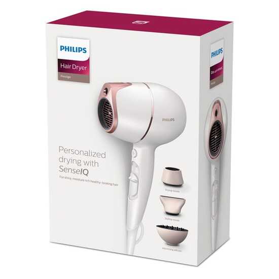 BHD628|Philips SenseIQ Haartrockner mit Diffusor