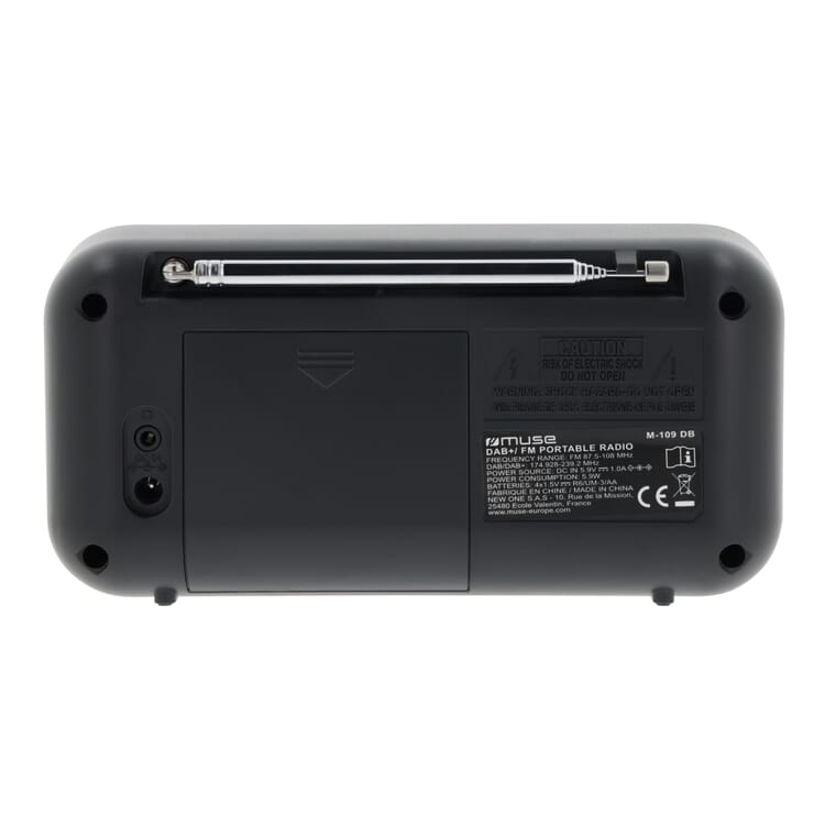M-109 DB | Muse Portable Radio FM/DAB+