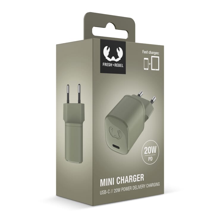2WC20 I Fresh & Rebel USB-C Mini Charger USB-C PD // 20W