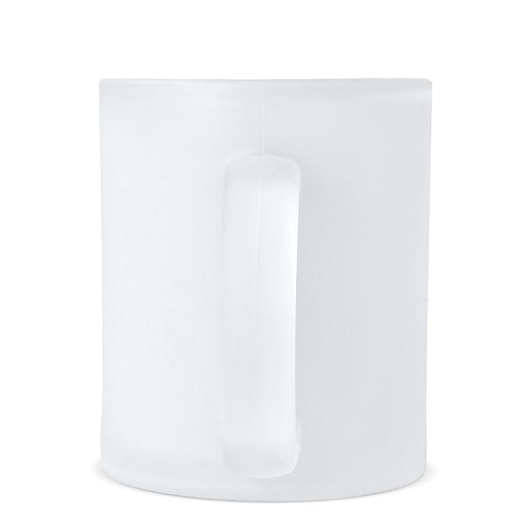 Mallorca Sublimations Becher aus gefrostetem Glas 335ml