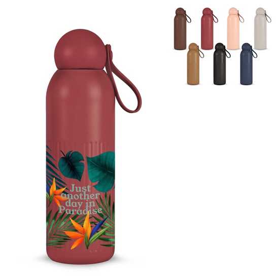 Sagaform Tekla Stahlisolierflasche (recycelt) 500 ml