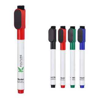 Whiteboard-Marker mit Magnet und Wischer