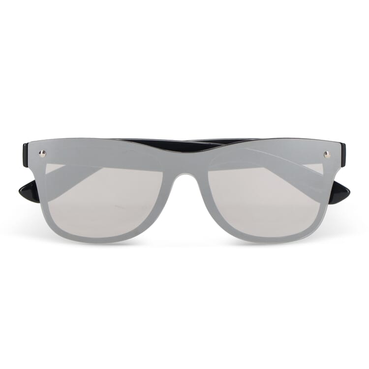 Justin R-PC Sonnenbrille mit verspiegelten Uni-Gläsern UV400
