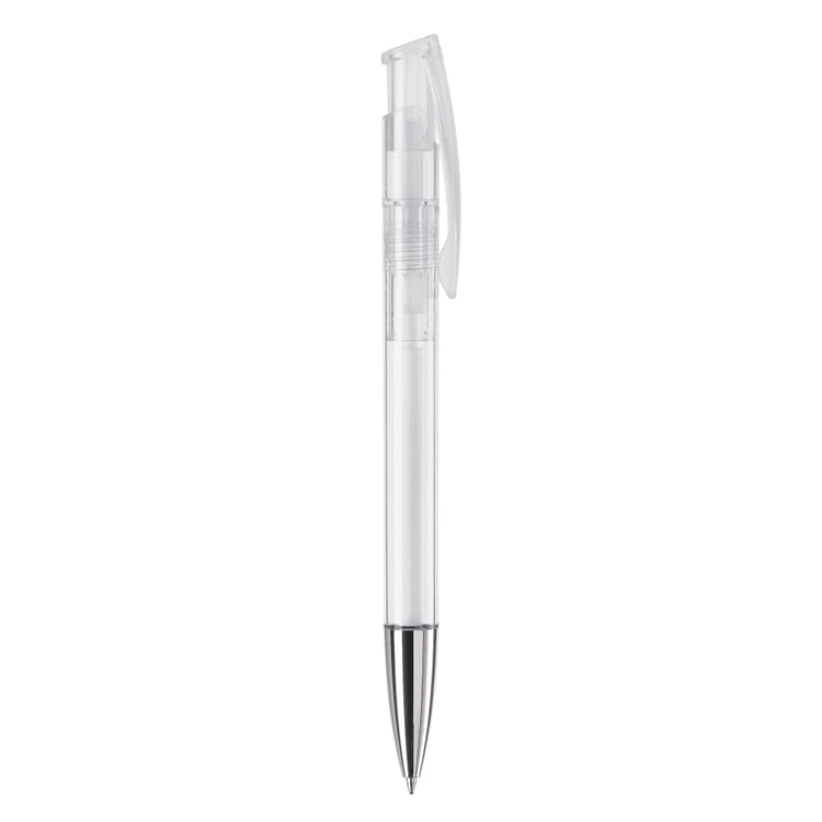Kugelschreiber Avalon Transparent mit Metallspitze