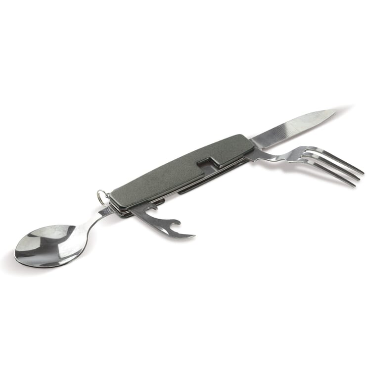 Zusammenklappbares Besteck im Multi-tool