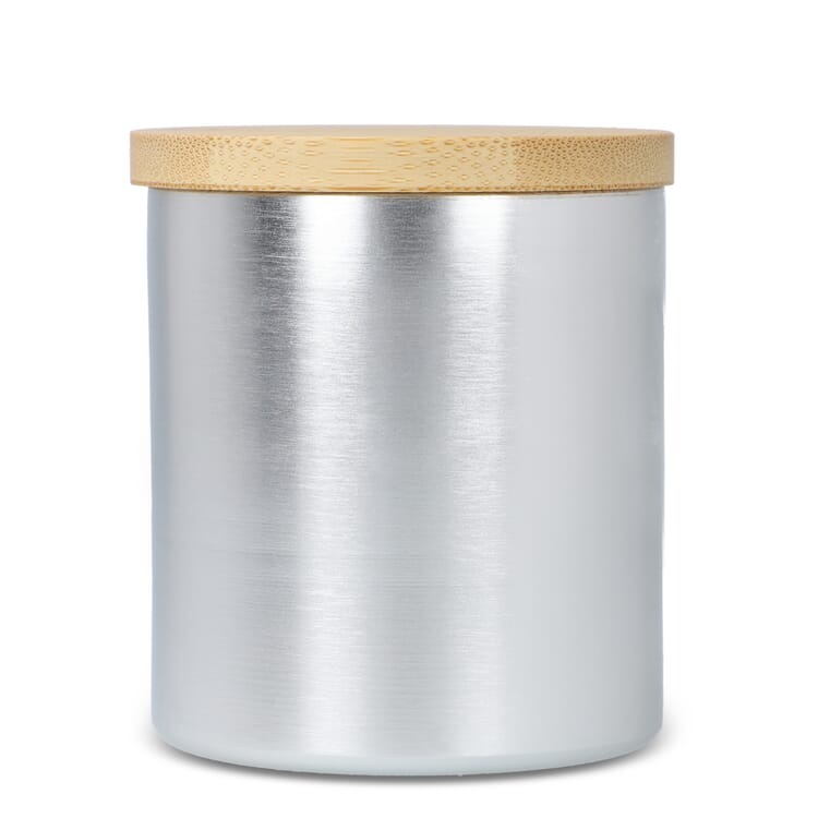 Bhakti-Duftkerze auf pflanzlicher Basis in recyceltem Aluminiumgefäß