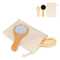 Schima superba Holz Pinsel & Spiegel Set
