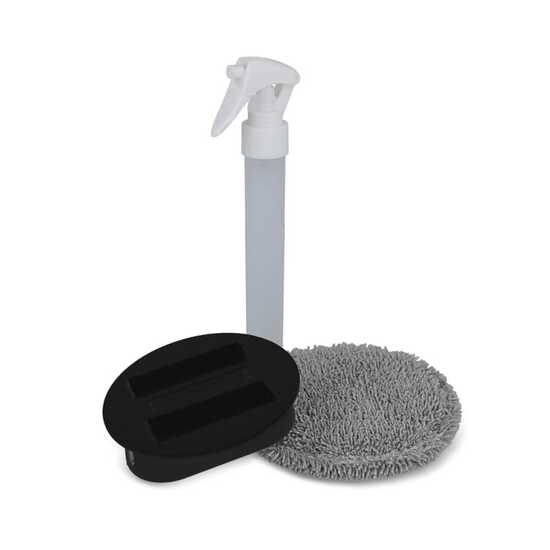 2-in-1-Spray und Reinigungstuch
