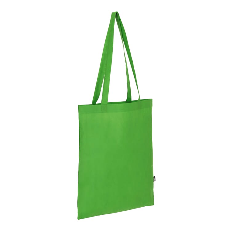 R-PET Tragetasche aus Non Woven mit langen Griffen 38 x 42cm 75g/m²
