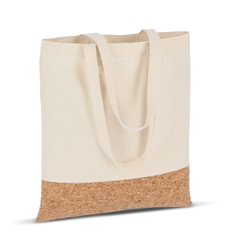 Tragetasche Baumwolle & Kork 170g/m² 35 x 40cm