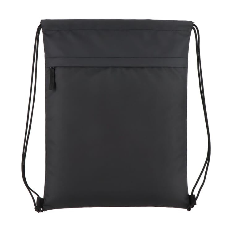PU-beschichtete R-PET 600D Kordeltasche 33 x 42 cm