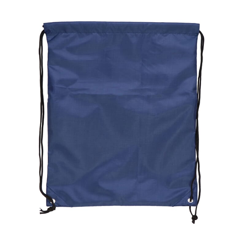 Kordelzugtasche 210T R-PET mit Reißverschluss