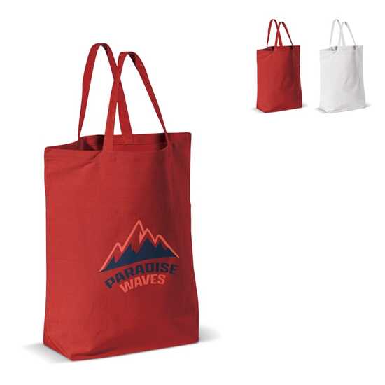 Tragetasche canvas 250g/m² 41x12x43cm