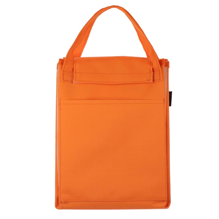 Gefaltete Kühltasche und Picknickmatte