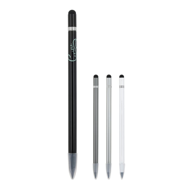 Langlebiger Aluminiumbleistift mit Radiergummi
