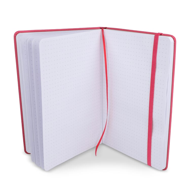 Notizbuch A5 PU mit Rasterpunktseiten