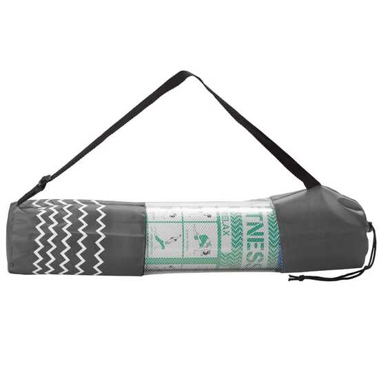 Fitness-Yogamatte mit Trageriemen
