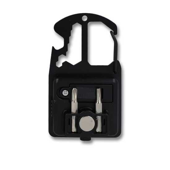 Kompaktes Multitool aus R-ABS & Metall 7 Funktionen