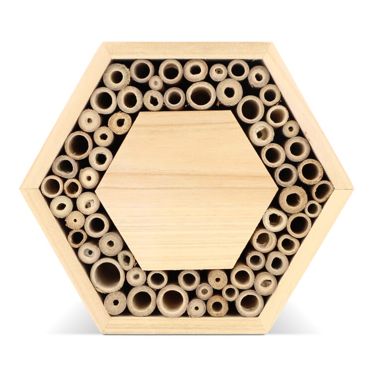 Bienenhaus aus FSC-Holz, sechseckig