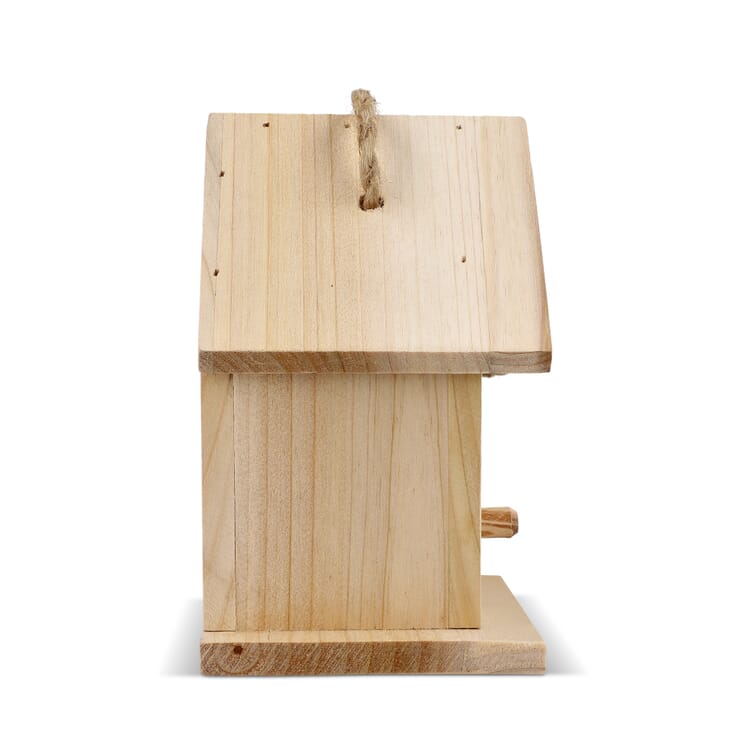 Kleines Vogelhäuschen aus FSC-Holz