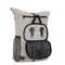 R-PET 600D Rolltop Fahrrad-Rucksack 20L