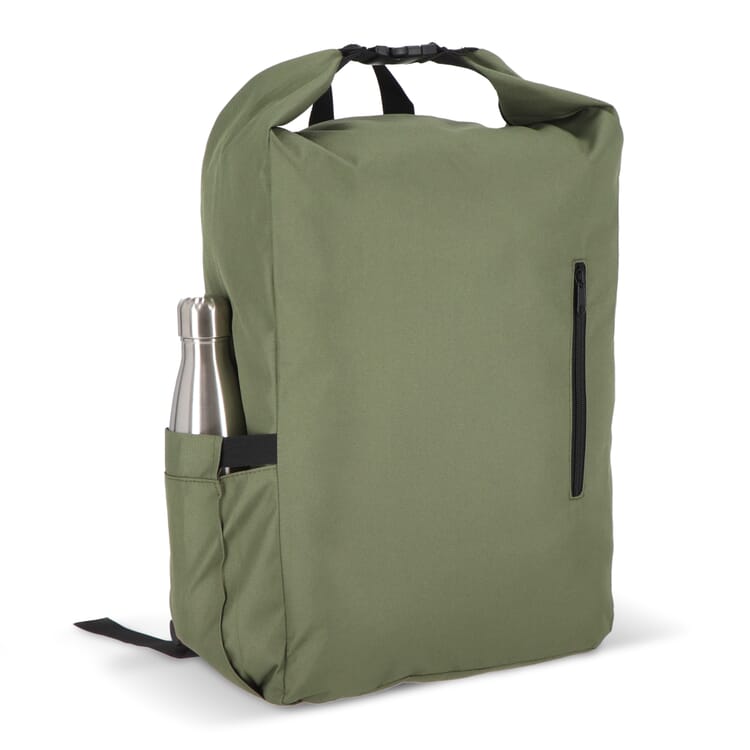 R-PET 600D Rolltop-Rucksack 20L