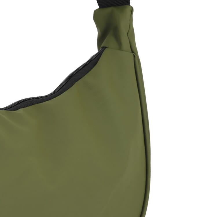 PU-beschichtete R-PET 600D Halbmond-Tragetasche