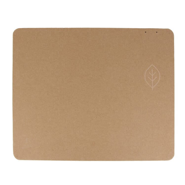 Mousepad mit kabellosem Ladegerät aus Recyclingpapier