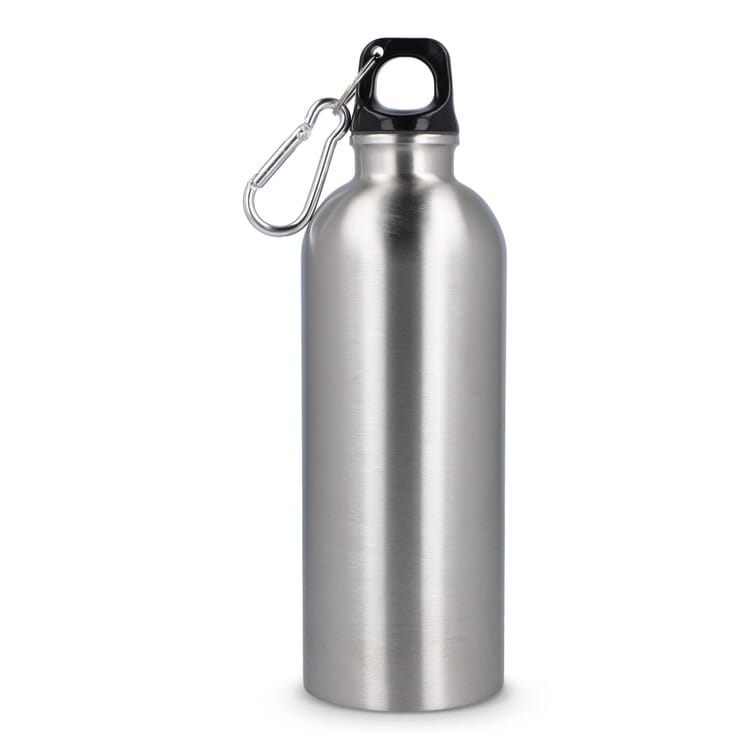R-Edelstahl einwandige Flasche mit Karabiner 500 ml