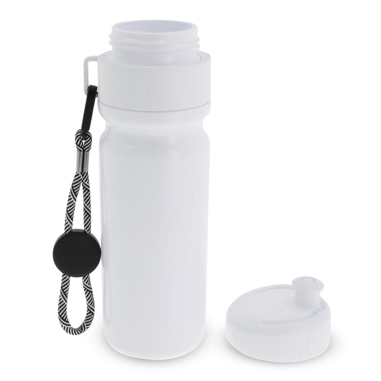 Sportflasche mit Rand und Kordel 750ml