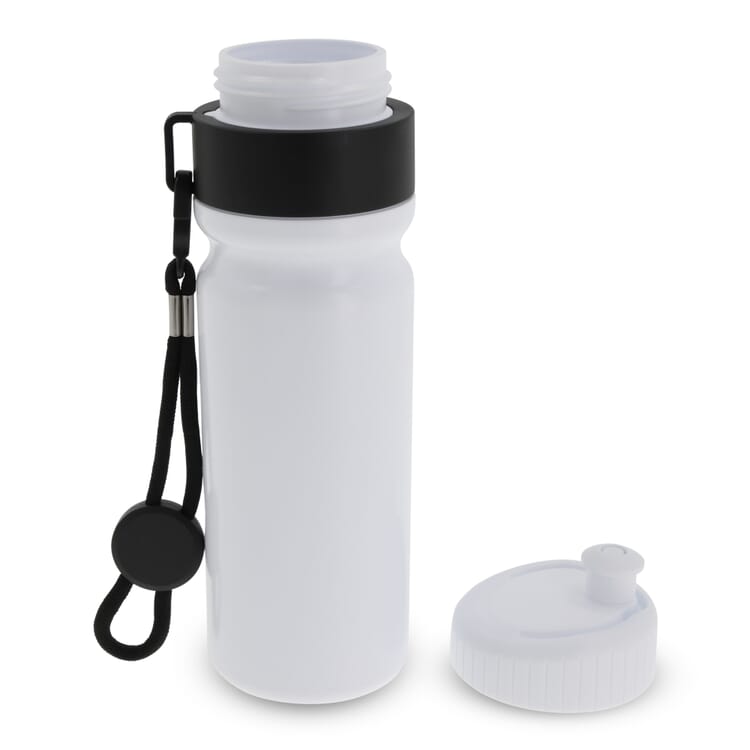 Sportflasche mit Rand und Kordel 750ml