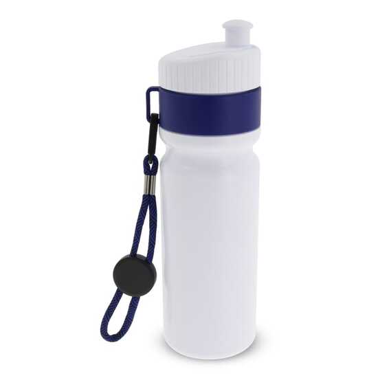 Sportflasche mit Rand und Kordel 750ml