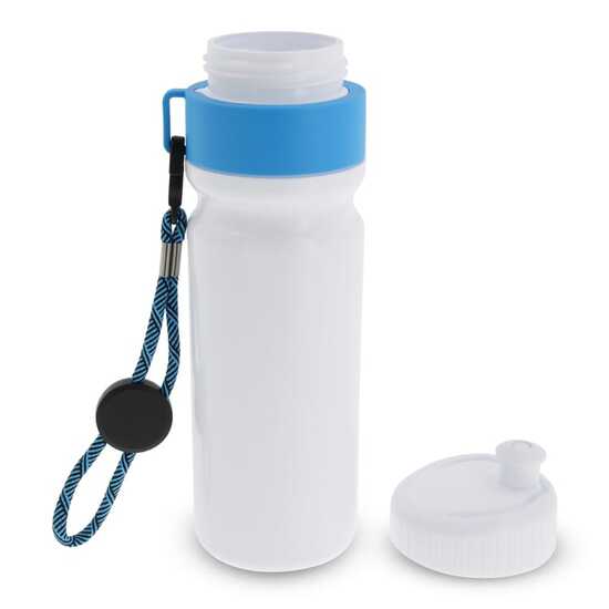 Sportflasche mit Rand und Kordel 750ml