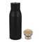 Isolier-Flasche mit Bambusdeckel, 500ml