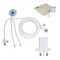 2090 - Xoopar Mr. Bio Langes Ladekabel + UK Stecker Adapter
