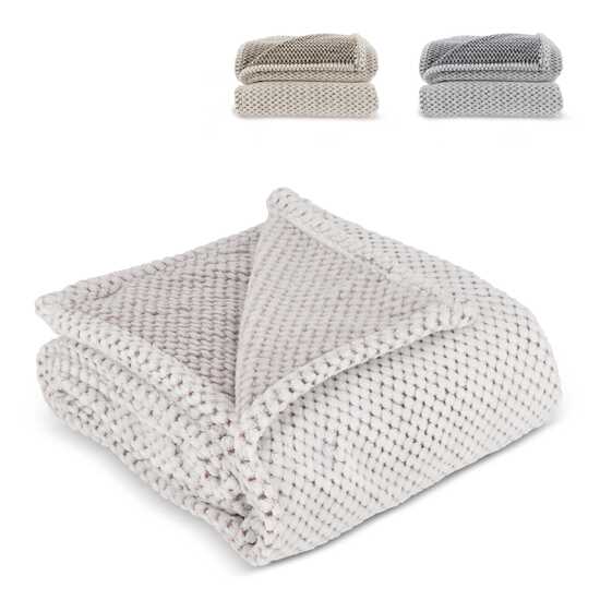 Sagaform Anni R-PET Vlies-Decke
