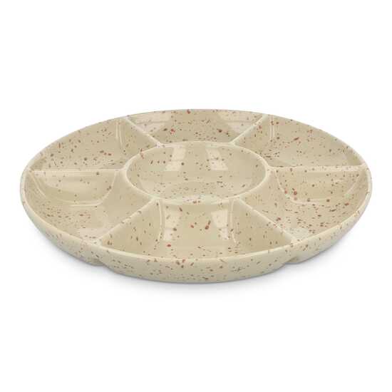 Sagaform Ditte Keramik-Servierplatte rund 26 cm