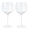 Byon Opacity 2er-Set Weingläser mit stilvollem Glasmuster 470ml