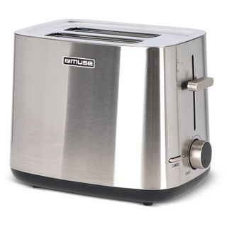 MS-115|Muse Edelstahl Toaster