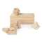 Dieses nachhaltige Set enthält drei spannende Denkspiele: ein Sternenpuzzle, ein Pyramidenpuzzle und ein 3D-Würfelpuzzle, die alle aus FSC-Holz gefertigt sind. Sie sind in einer FSC-Holzbox