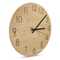 Wanduhr Bambus