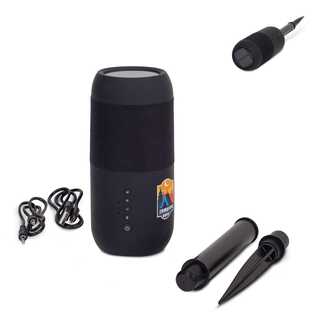 Wireless solar speaker torch 2x5W IPX6