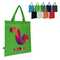 R-PET Tragetasche aus Non Woven mit kurzen Griffen 38 x 42cm 75g/m²