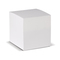 Quadratischer Zettelblock weiß 9x9x9cm