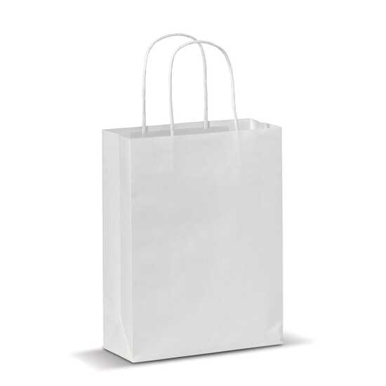 Kleine Papiertasche im Eco Look 120g/m²