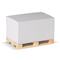 Zettelblock Pad 12x8x6cm FSC auf Holzpalette