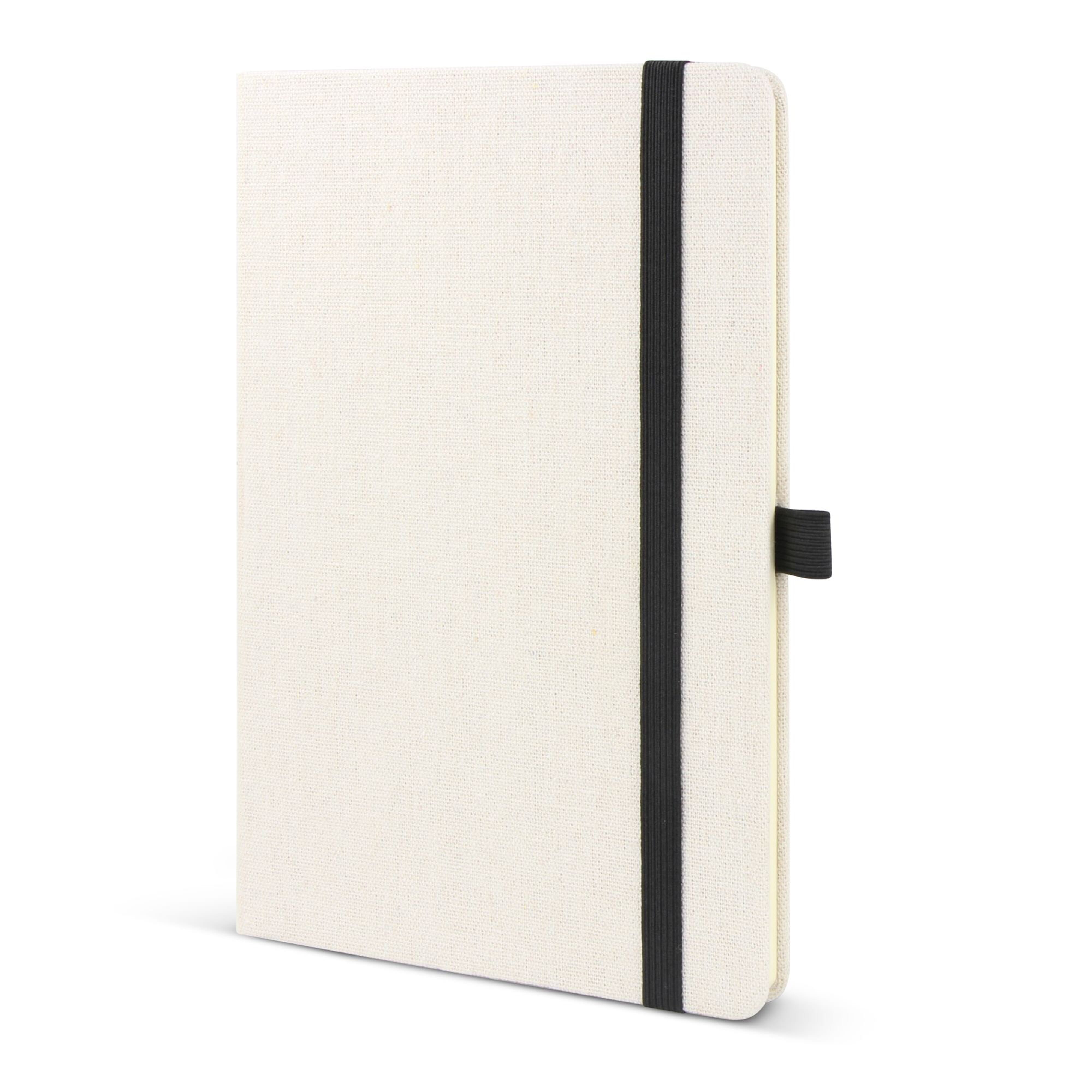 Notizbuch aus recycelter Baumwolle &amp; R-PET A5