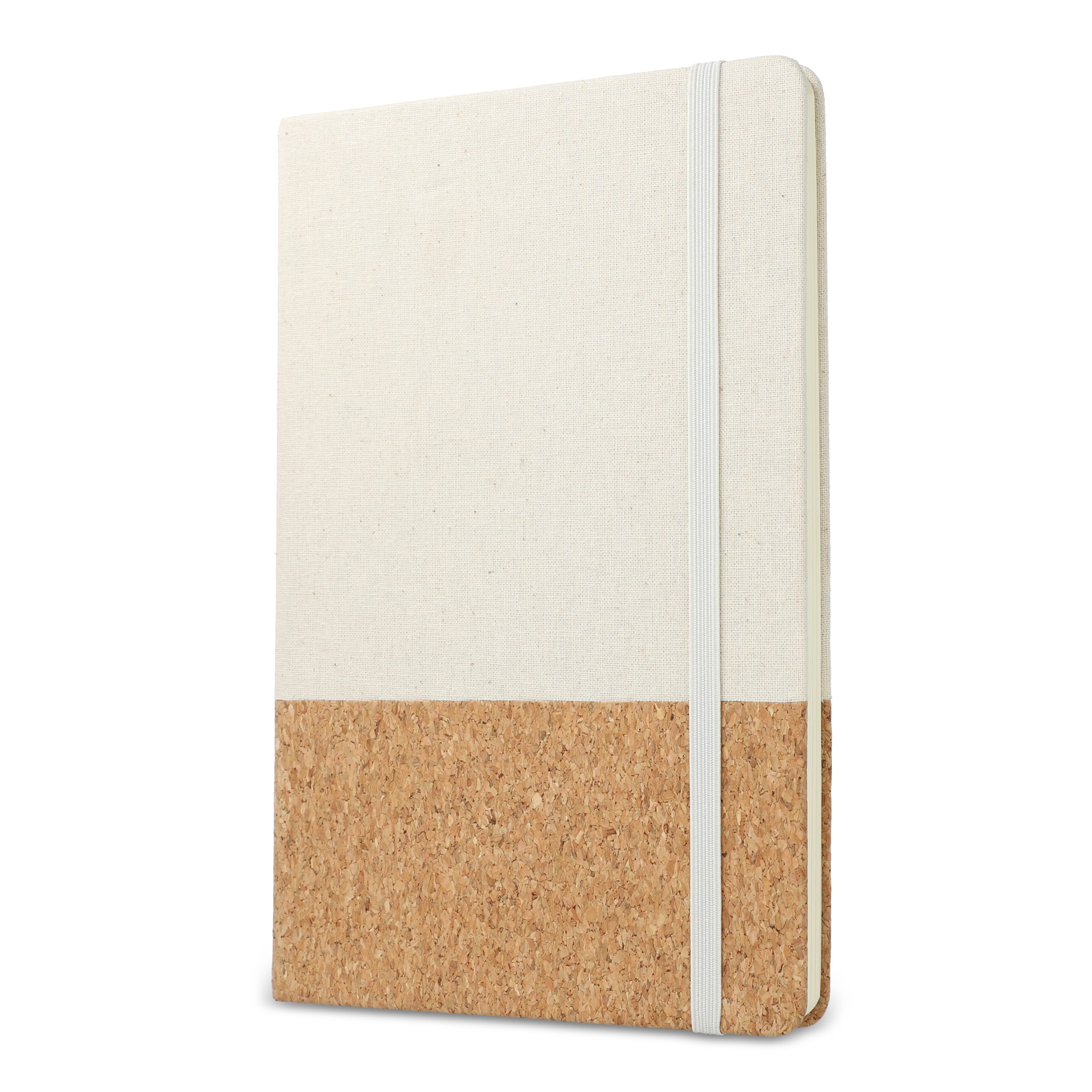 Notizbuch Baumwolle &amp; Kork A5
